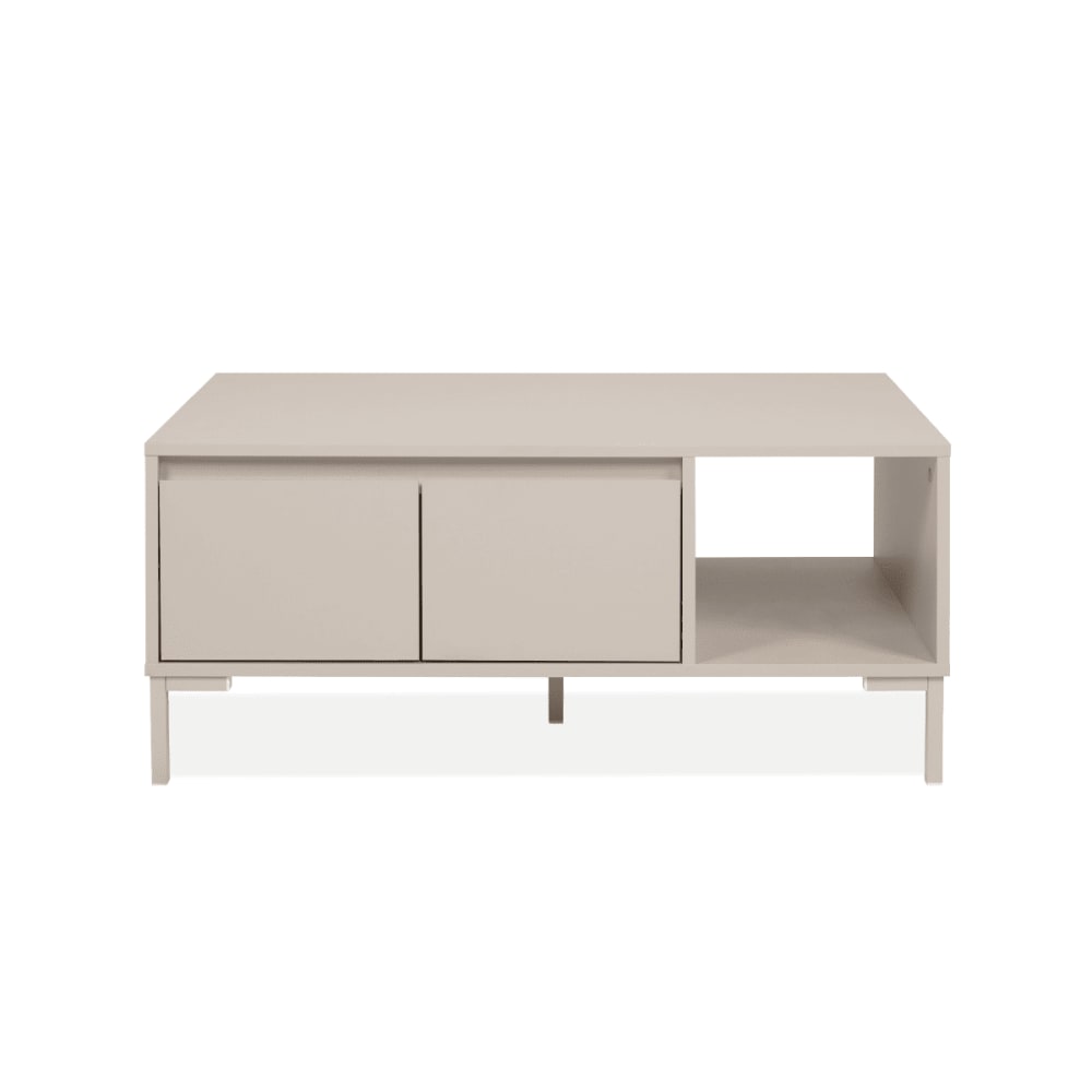 Table basse 2 portes, - l100