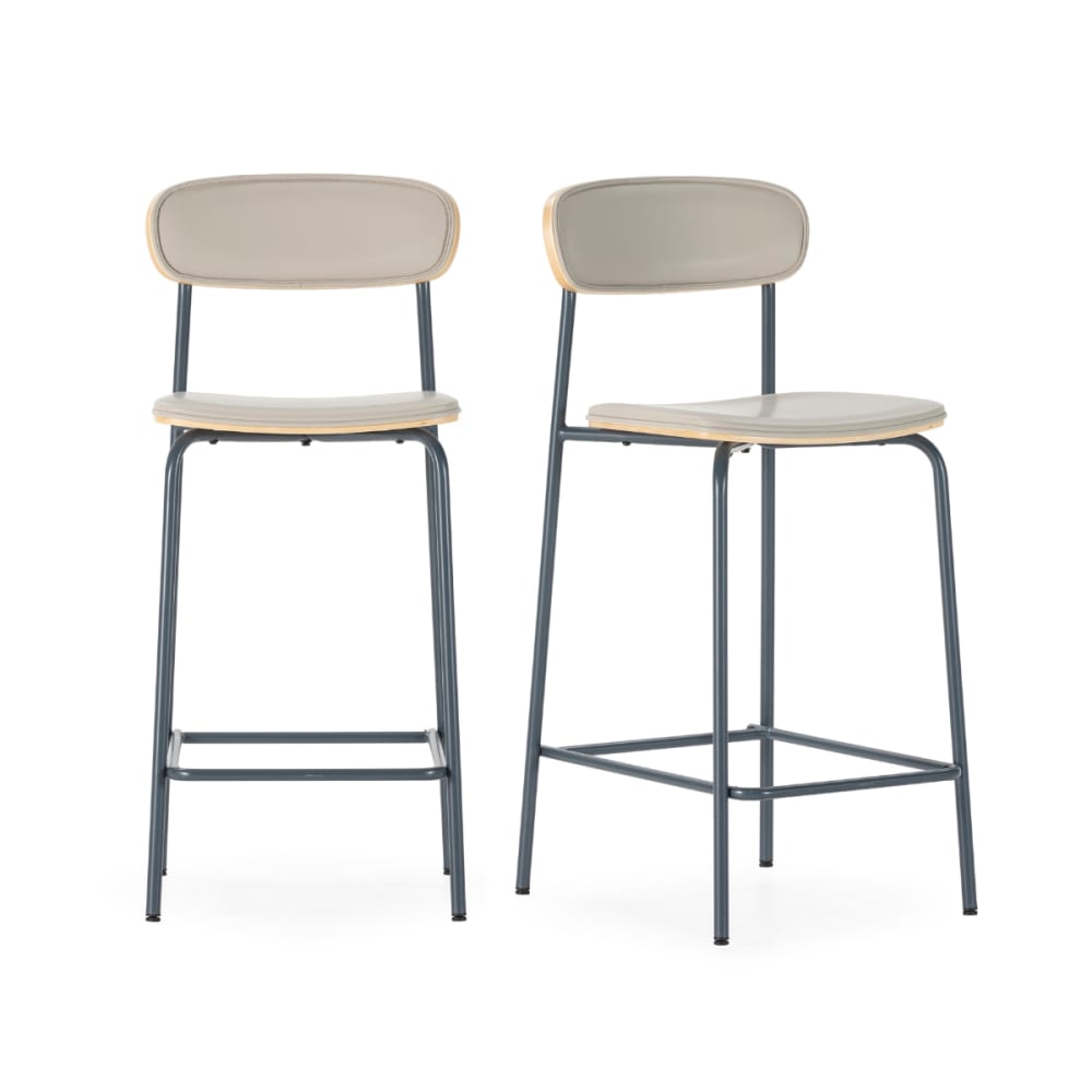 tabourets en lot de 2
