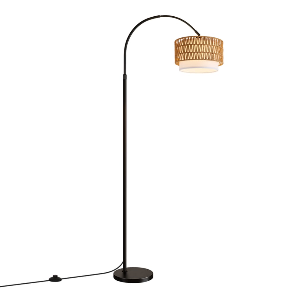 Tamara - lampadaire en métal, coloris noir, l 71 cm, e27, max. 9 w