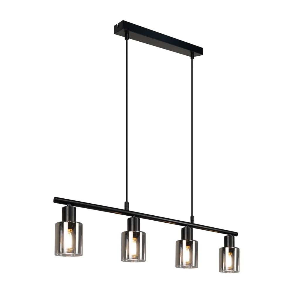 Suspension, métal, L:150, noir