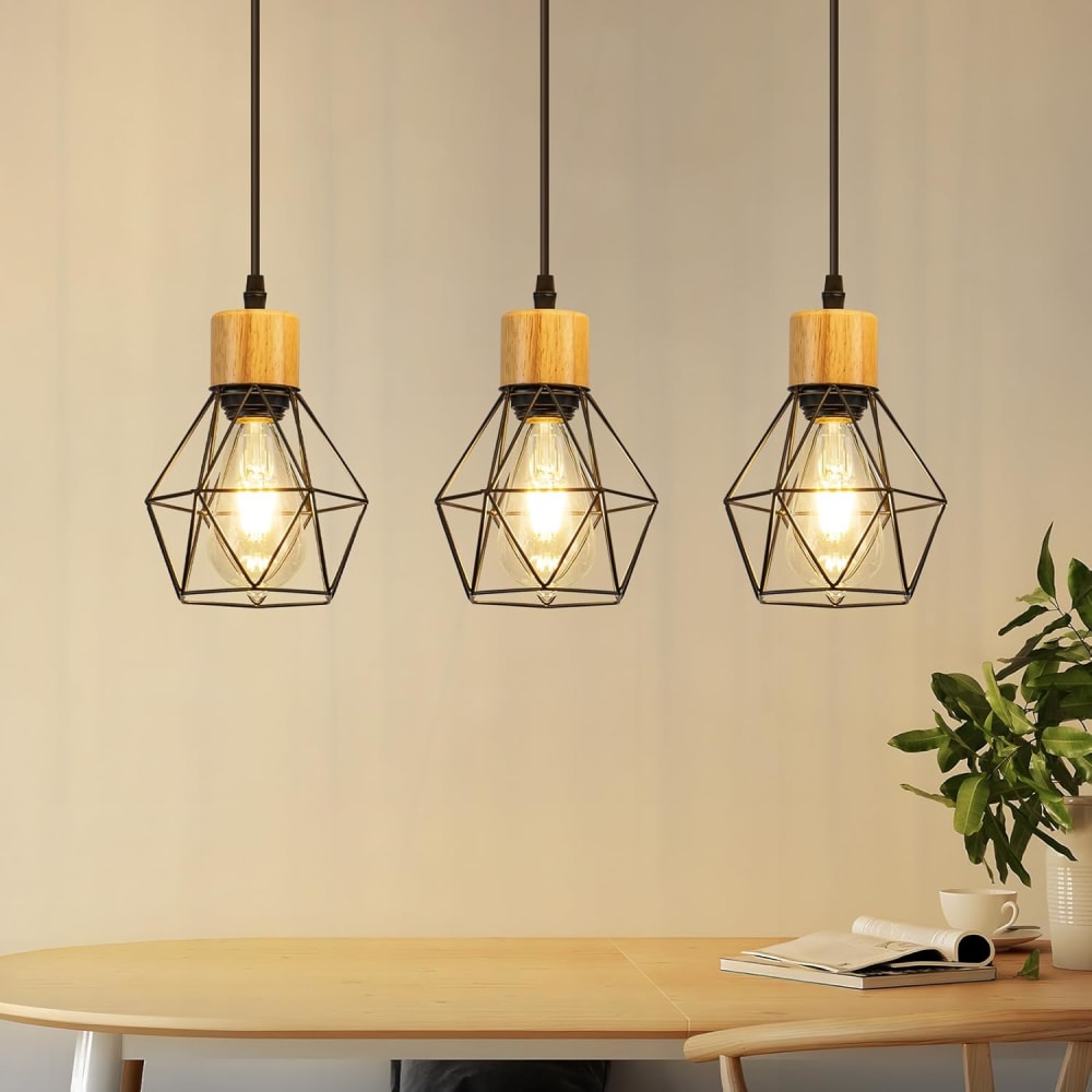 Calw - lustre en métal, coloris noir, l 155 cm, e27, max. 25 w — vue 3