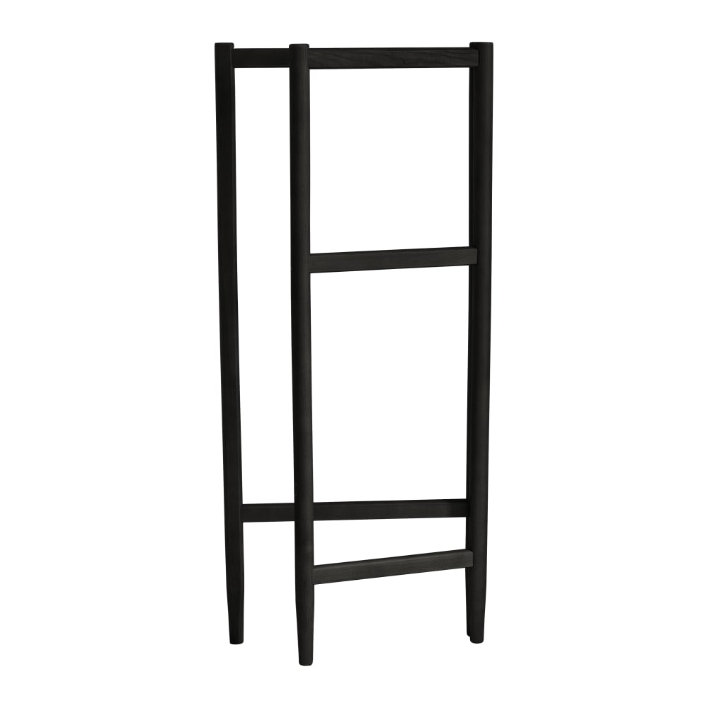 Holz-Kleiderständer klappbar 51,2×130×36,2 cm Schwarz - Maisons