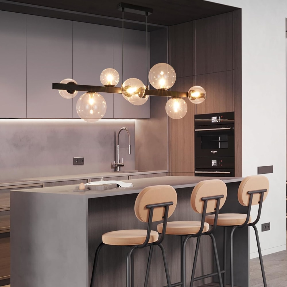 Fry - lustre en métal, coloris noir, l 25 cm, g9, max. 25 w — vue 4