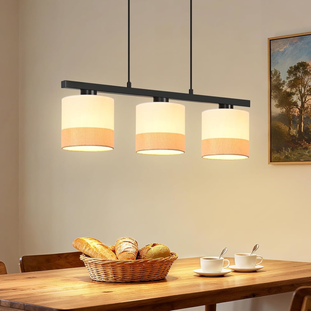 Floyd - lustre en métal, coloris noir, l 90 cm, e27, max. 25 w — vue 3