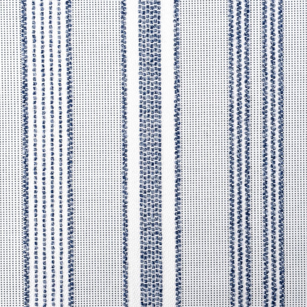 Rideau extérieur déperlant rayé polypropylène bleu 140x265 cm — vue 3