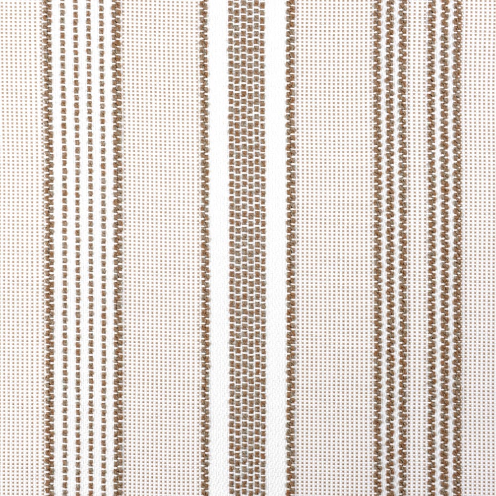 Rideau extérieur déperlant rayé polypropylène vert 140x265 cm — vue 3