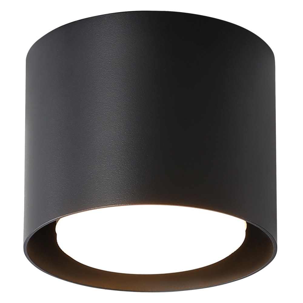 Anderson - spot de plafond led en métal, noir, l 10 cm