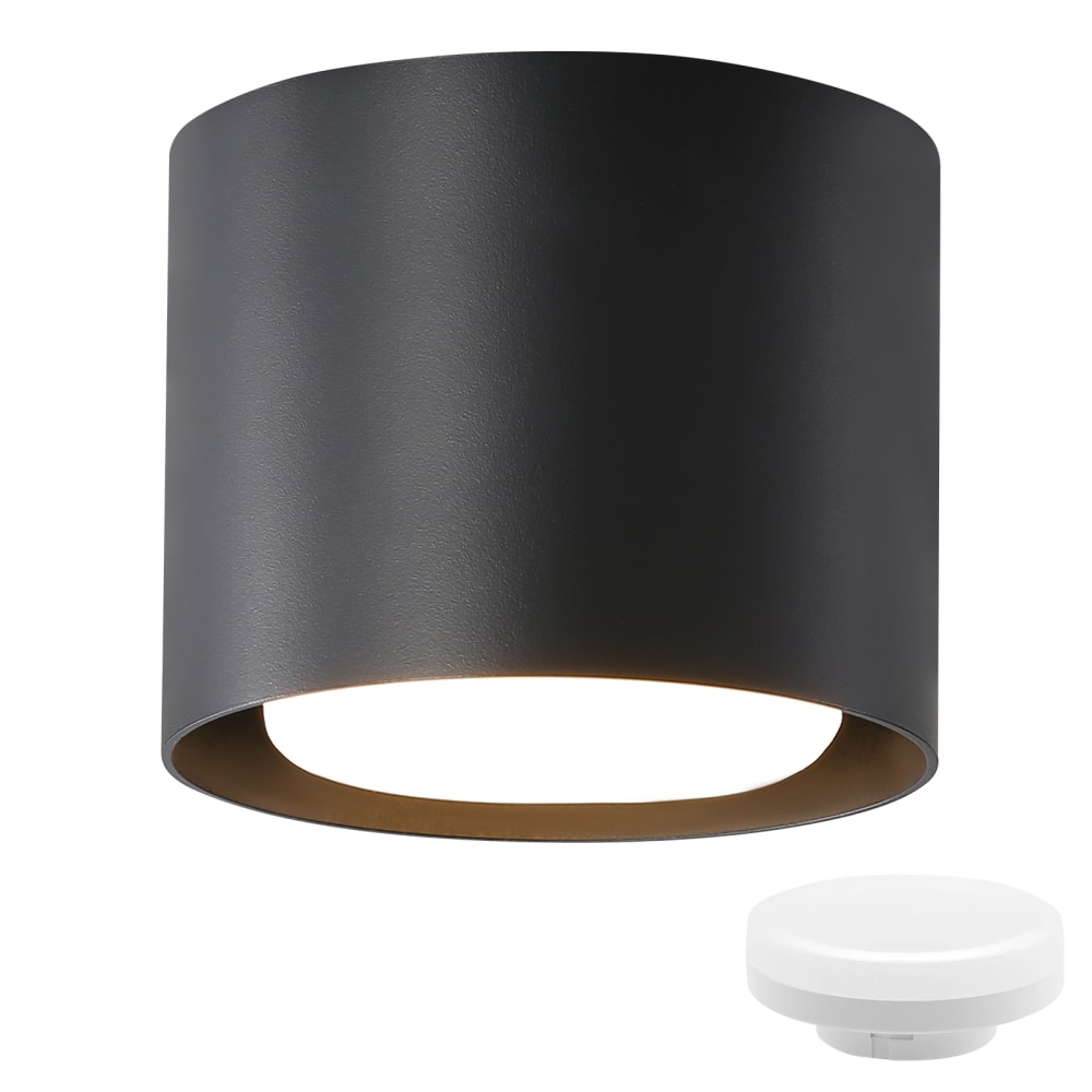 Anderson - spot de plafond led en métal, noir, l 10 cm — vue 3