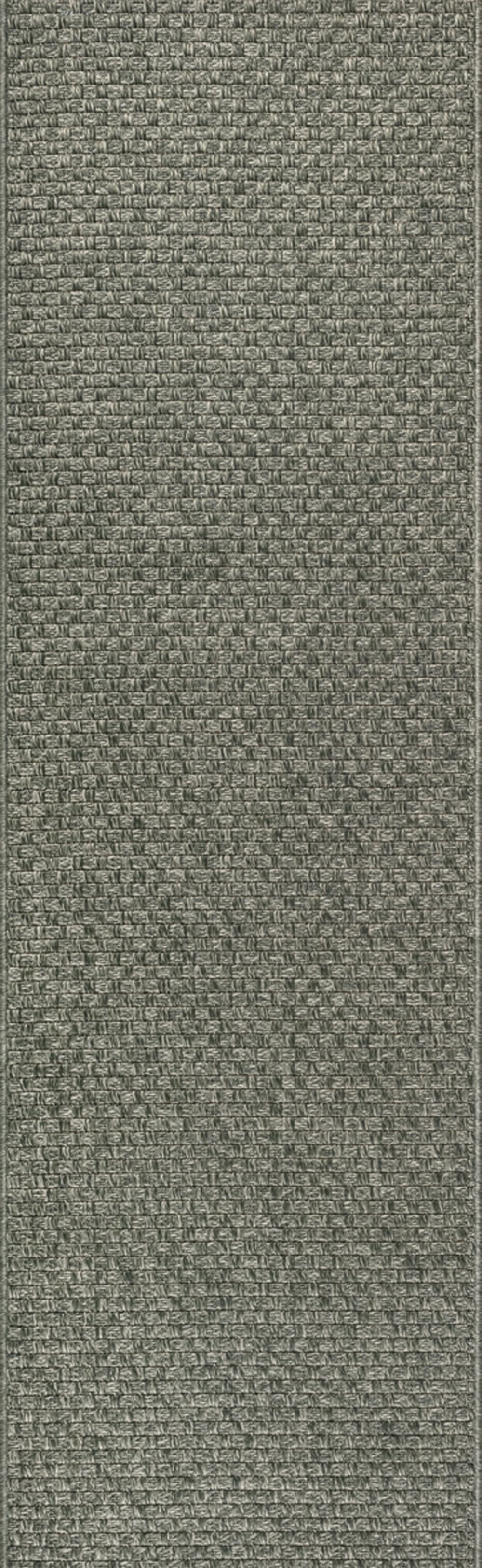 Tapis extérieur intérieur résistant terasse, vert, 80 x 250 cm