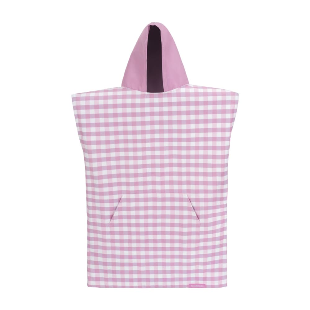 Flamingueo Kinder Strandponcho Mikrofaser schnelltrocknend 4-6 Jahre violett Mikrofaser Baby
