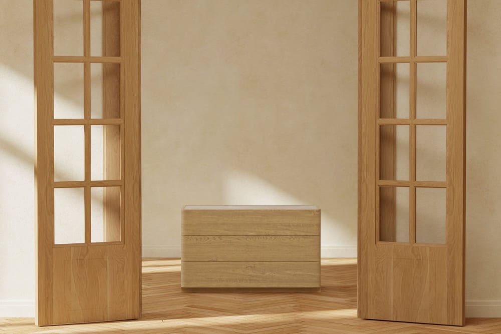 Kommode 100cm, Hellbraun - Maisons Du Monde