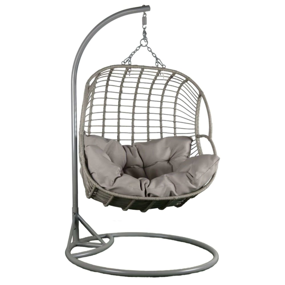 fauteuil suspendu en - rotin