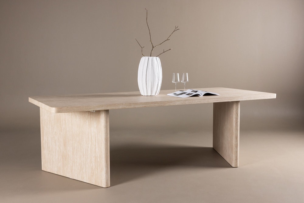 Esstisch Skagen Rechteckig 240*100cm, beige - Maisons Du Monde