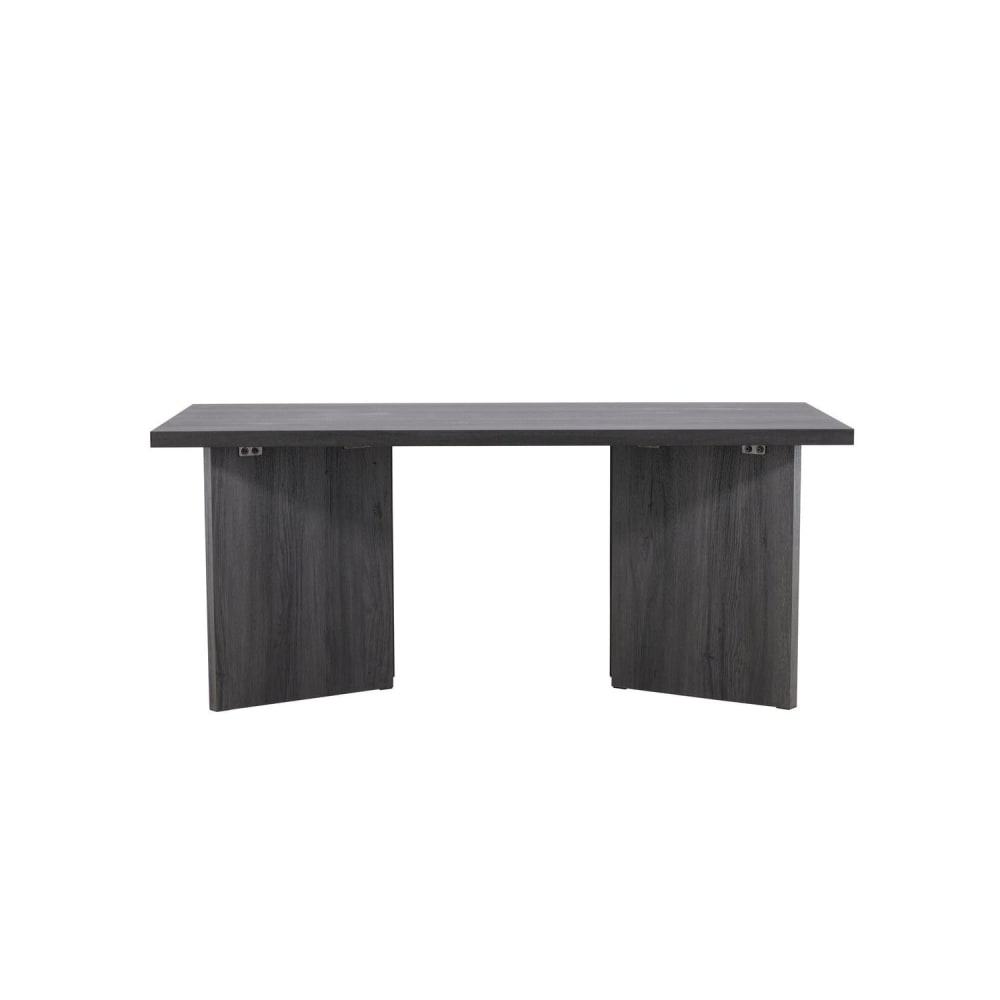 Vind Esstisch Bassholmen 180x90cm, Schwarz Schwarz Spanplatte