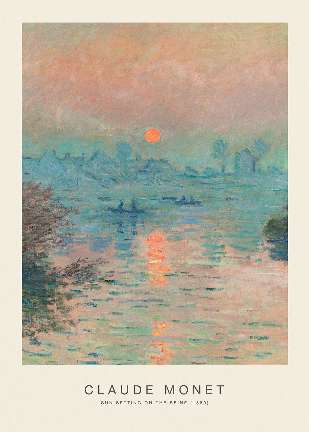 Hannun Dekorativer Kunstdruck, 50 x 70 cm style modern orange Papier