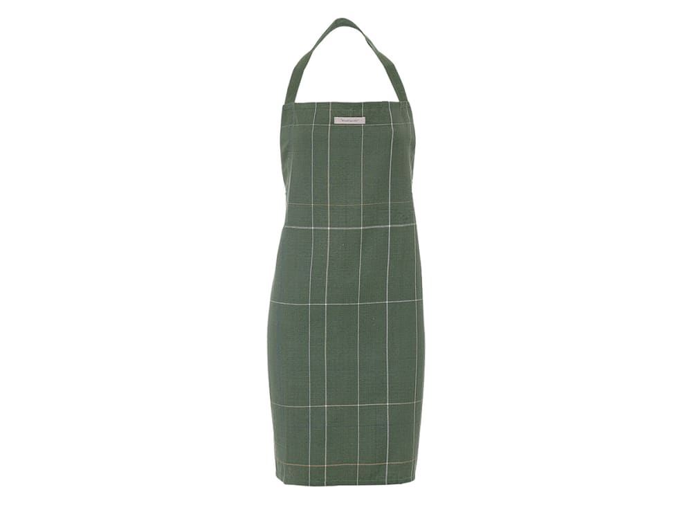Tablier de cuisine en coton vert