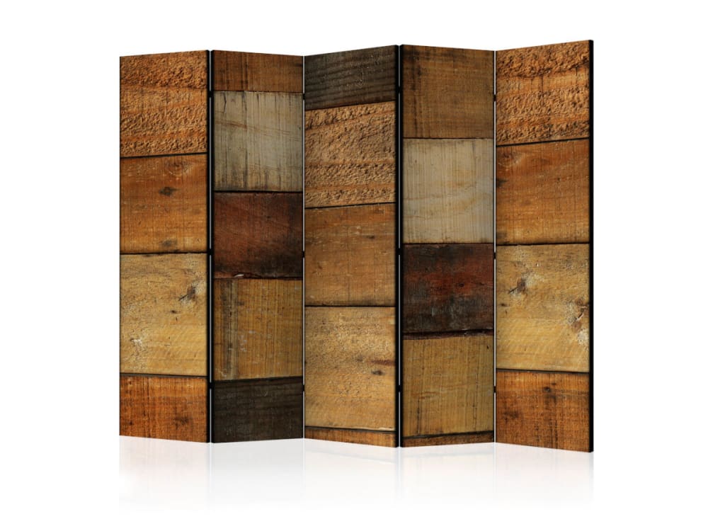 Paravent 5 volets textures