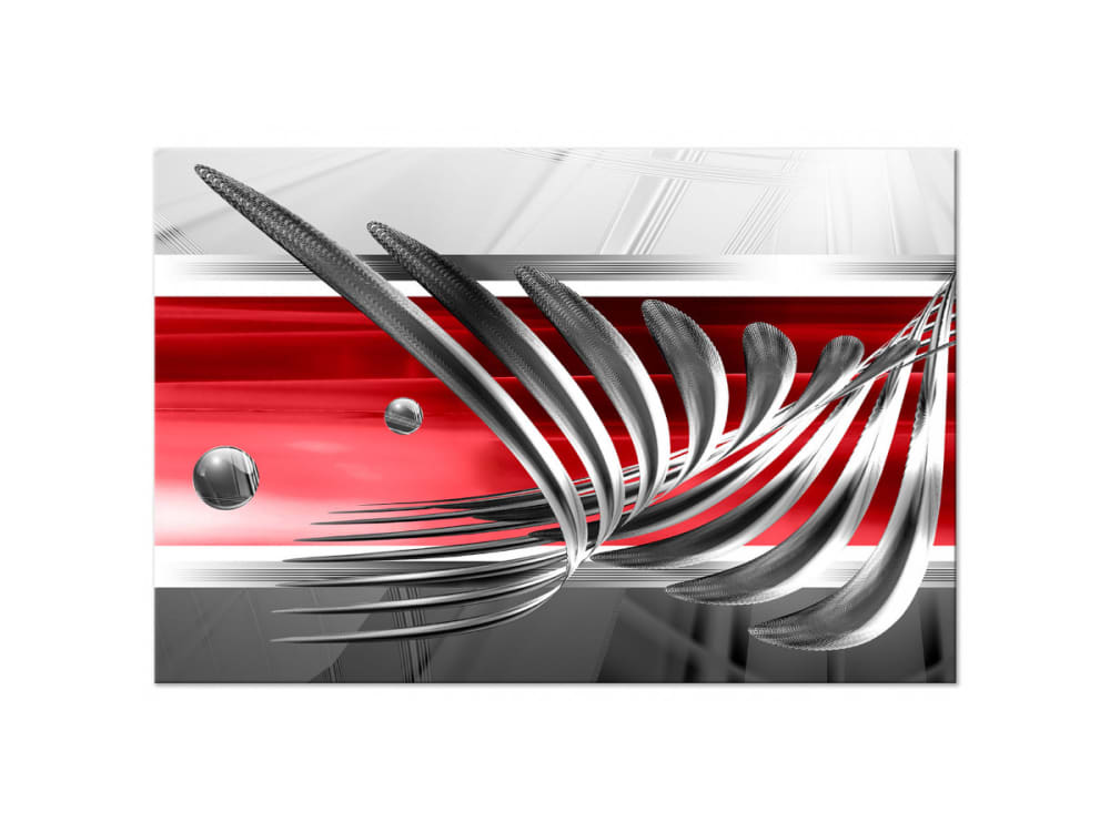 Tableau moderne rouge