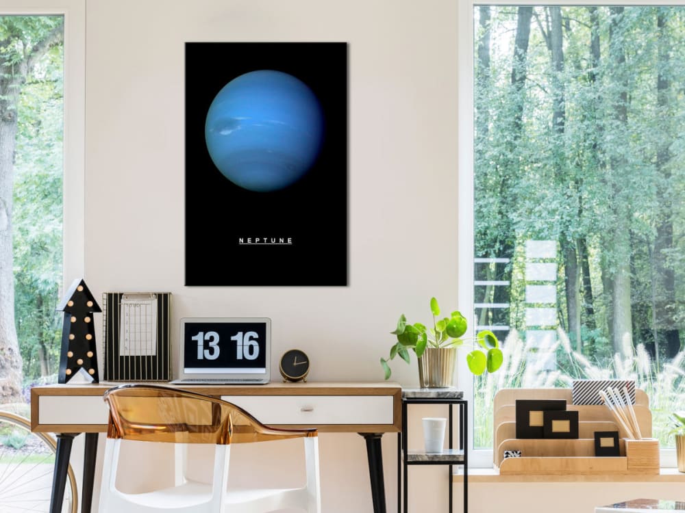 Tableau déco sur toile - les planètes - 40 x 60 cm