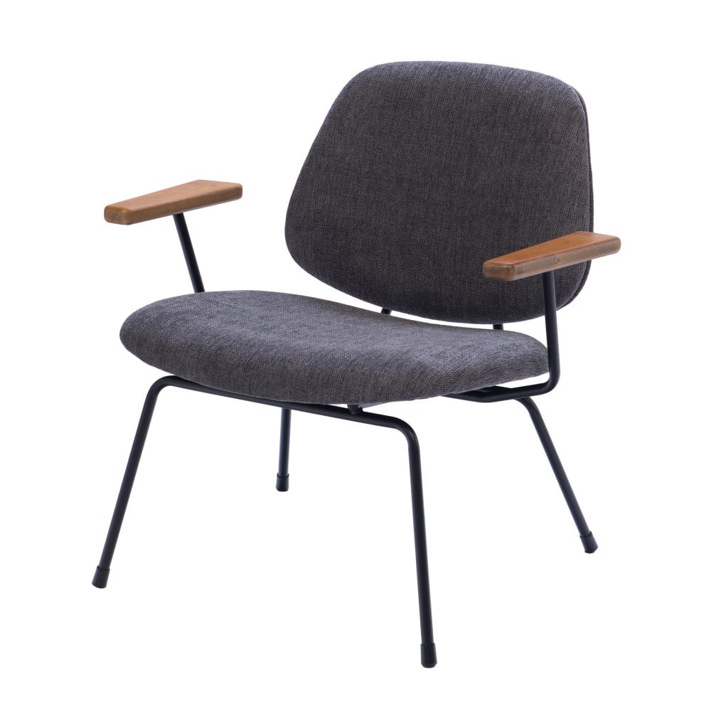 fauteuil gris en tissu