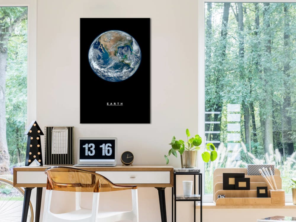Tableau déco sur toile - Les planètes - 40 x 60 cm - Maisons du Monde