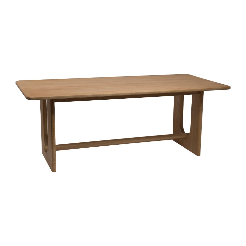 Table à manger  en chêne marron en bois
