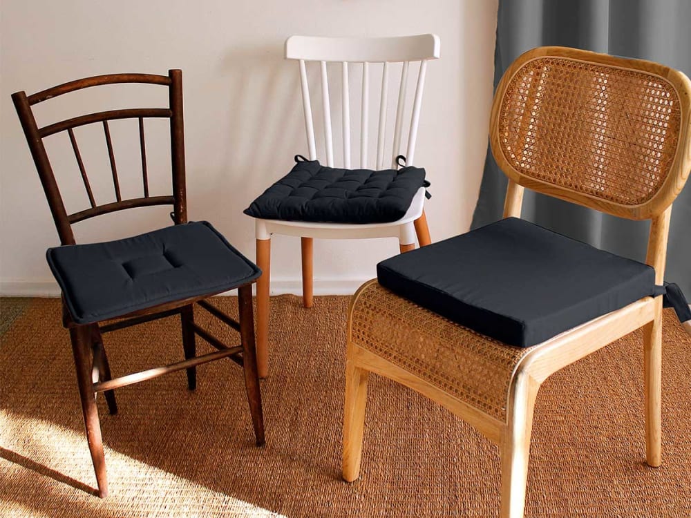 Galette plate Panama 40 x 40 cm - Maisons du Monde