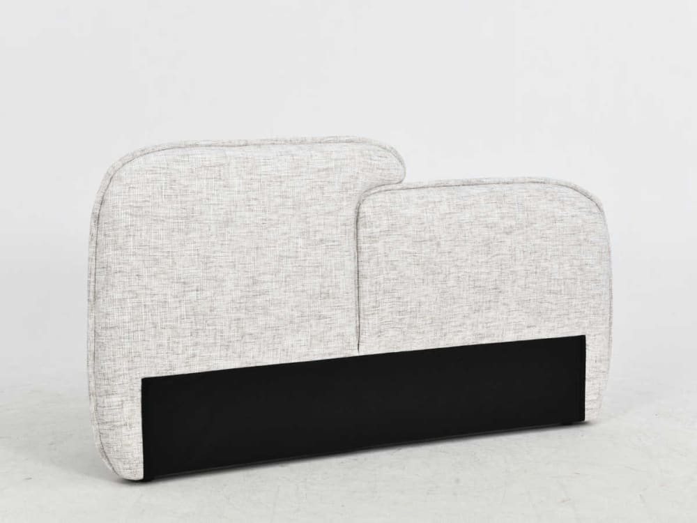 Beige tissu rembourré – tête de lit contemporaine et cosy