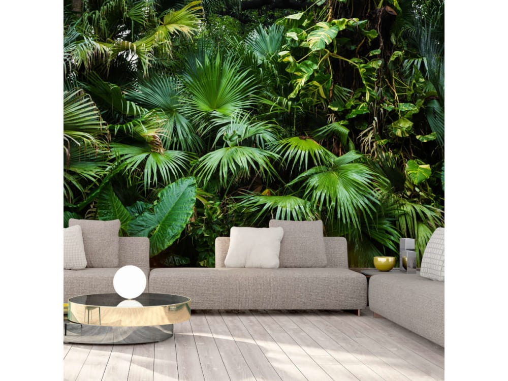 Papier peint paysages sunny jungle 300x210 cm — vue 3
