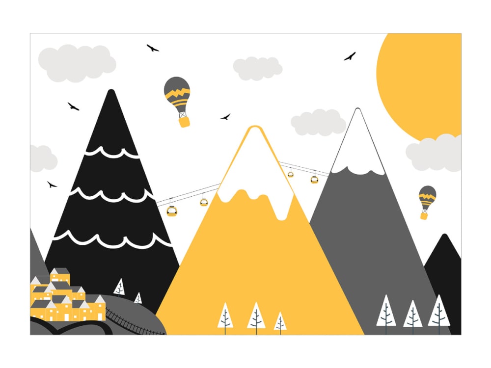 Papier peint aventures
