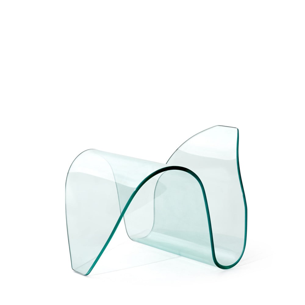 Porte-revues en verre - cristal