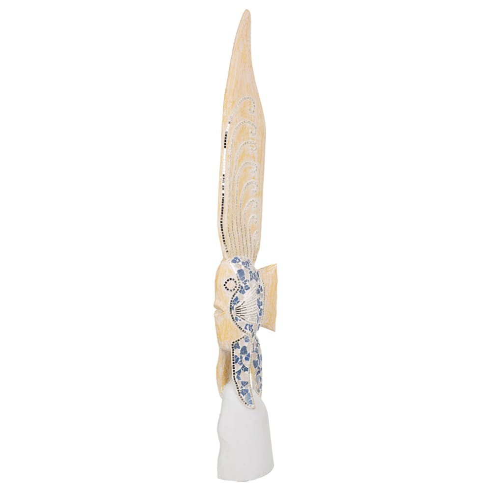 Figura pez beige 23x10x148h cm