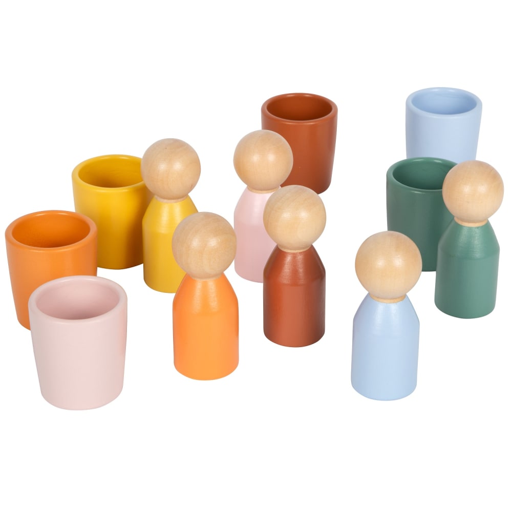 Montessori Sortierbecher mit Figuren - Maisons Du Monde