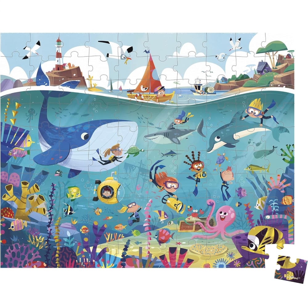 Puzzle Der Meeresboden 100 Teile - Maisons Du Monde