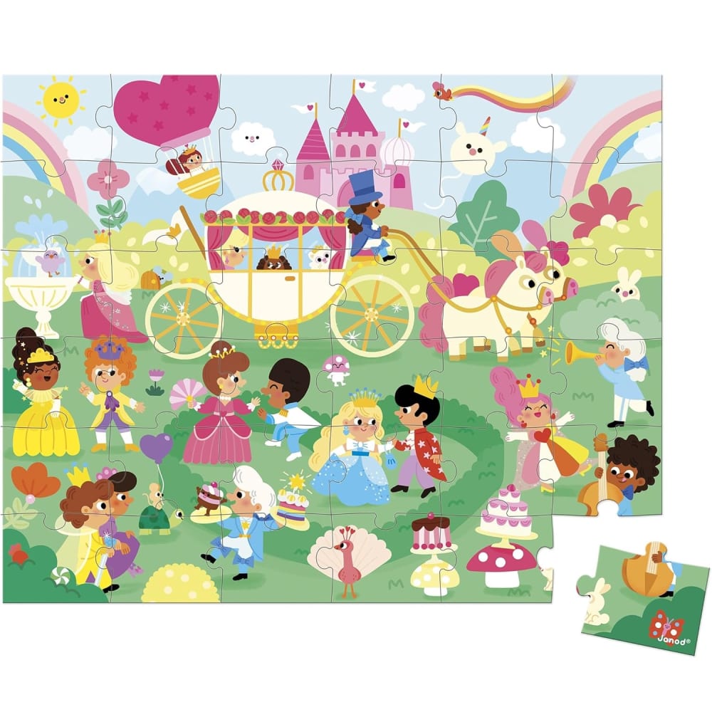 Puzzle Prinzessinnen 36 Teile - Maisons Du Monde
