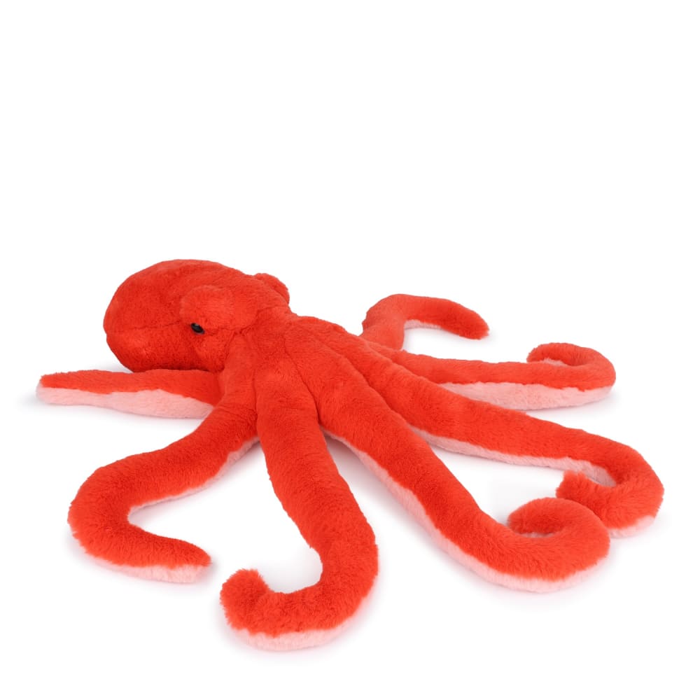 WWF Eco Plüsch Oktopus 50 cm Rot Pes - Polyester