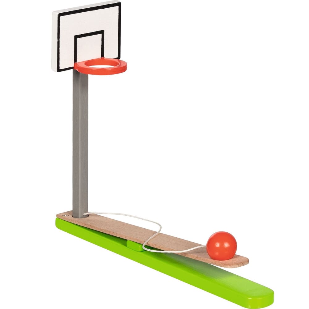 Goki Tischbasketballspiel GRÜN HOLZ Kinder
