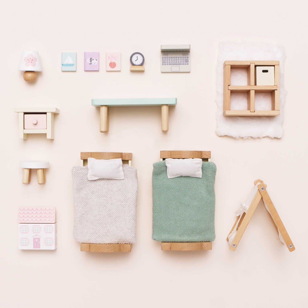 Kinderzimmer Set für Puppenhaus - Maisons Du Monde