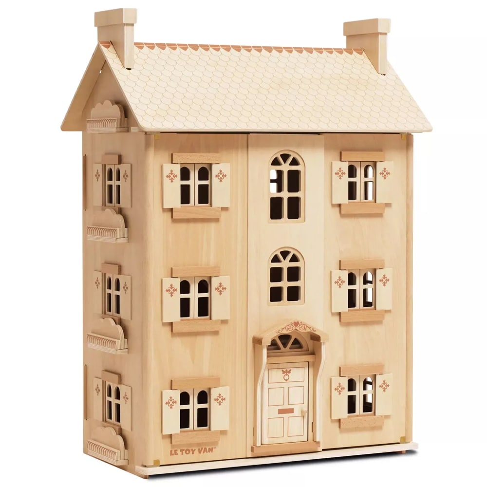 Le Toy Van Puppenhaus aus Holz Natur BEIGE HOLZ Kinder