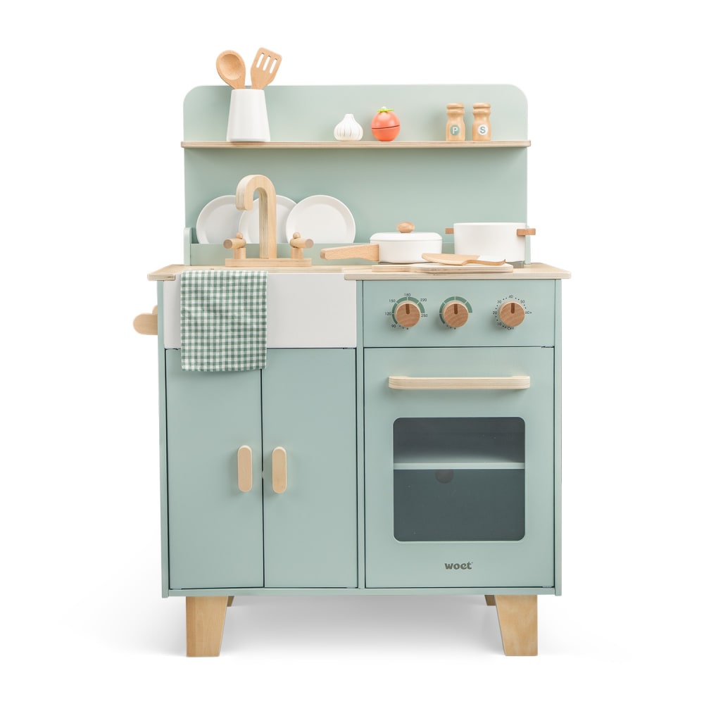 Kitchenette vert menthe