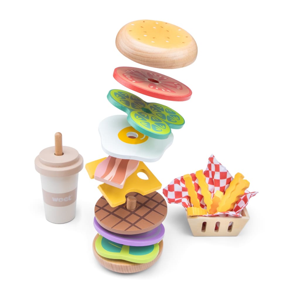 Fast-Food-Set aus Holz - Maisons Du Monde