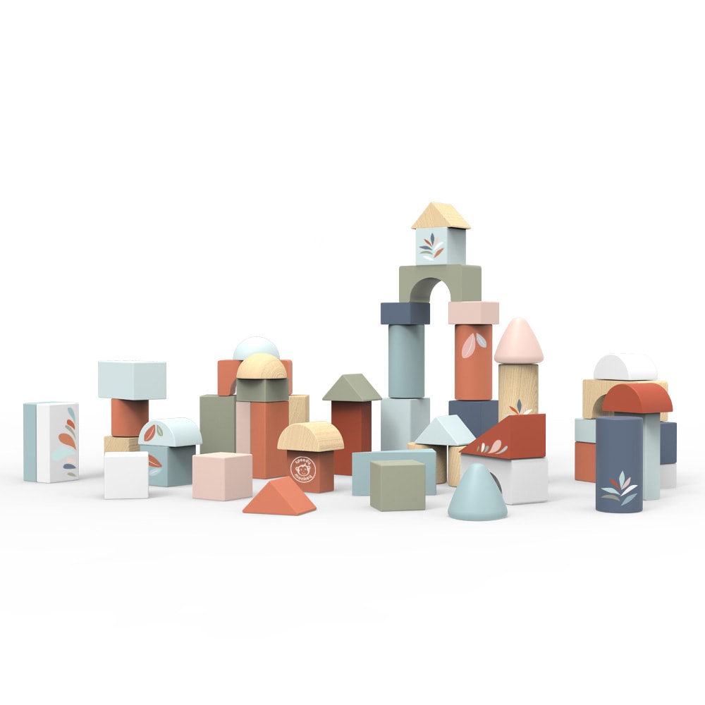 50 Holzbausteine - Maisons Du Monde
