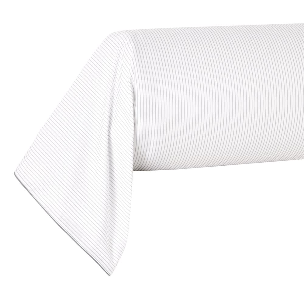 Taie de traversin percale blanc 43x210 cm — vue 3
