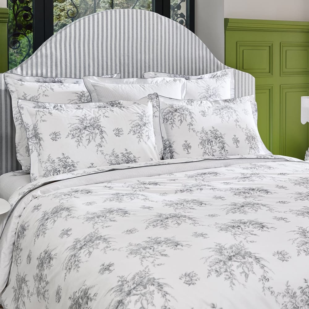 Drap plat percale blanc 270x295 cm — vue 3