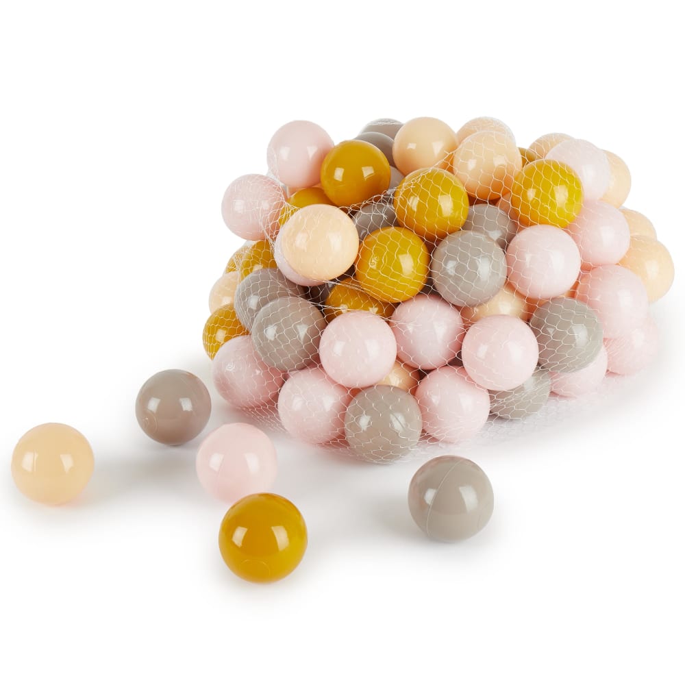 Bieco Bälle für Bällebad Sunrise, 100 Stück MEHRFARBIG PVC - POLYVINLYCHLORID Kinder