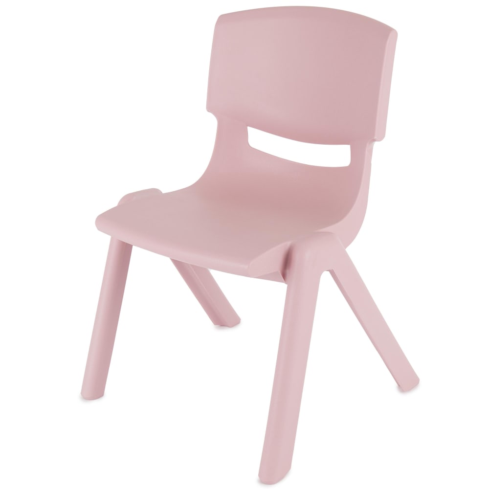 Chaise enfant empilable, rose