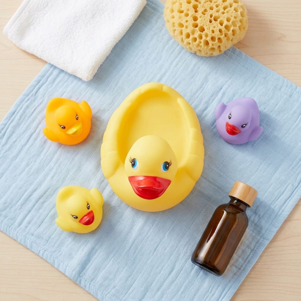 Schwimmenten-Familie Badeenten-Set, 4 Stück - Maisons Du Monde