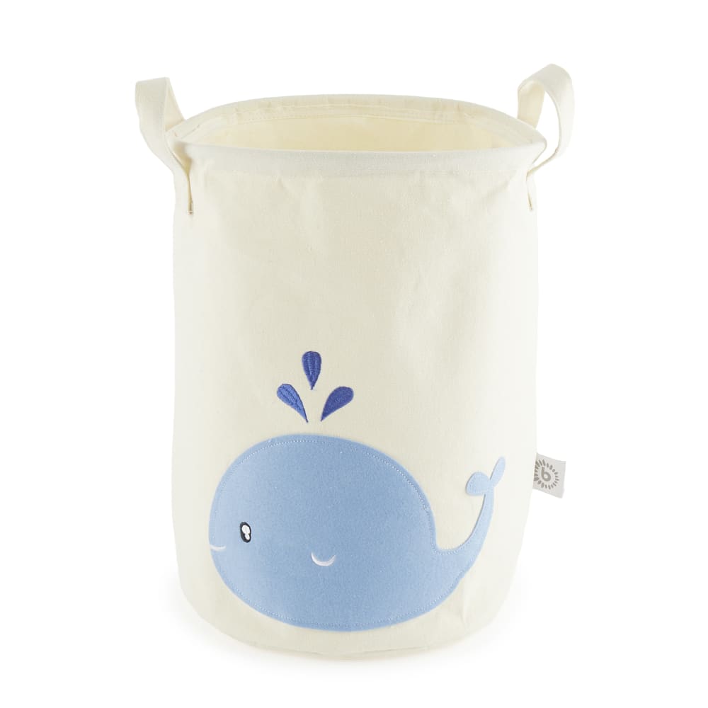 Panier à linge baleine en coton, déperlant