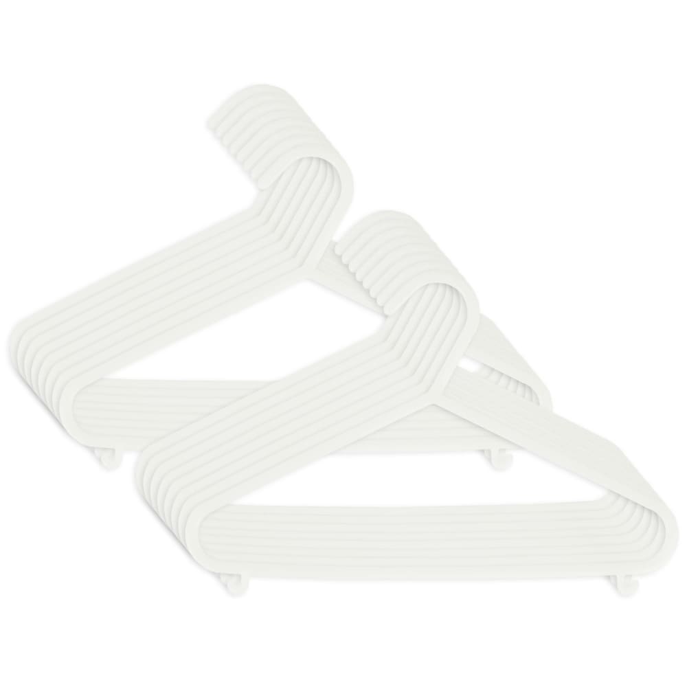 Lot de 16 cintres blancs Lot de 16 cintres blancs