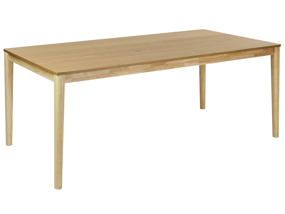 Esszimmertisch 8 Personen Aus Mdf-Platte, Braun